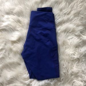 Fabletics Royal Blue Mila HR leggings
